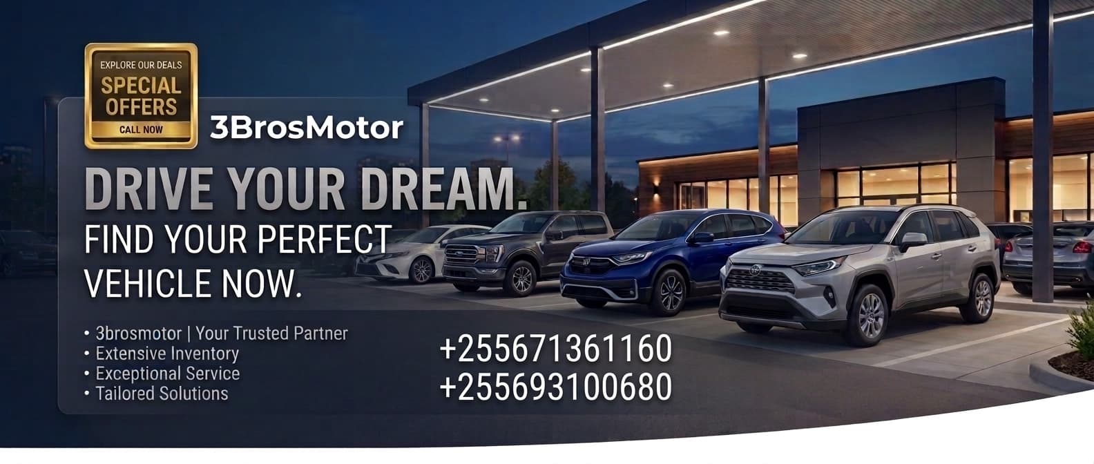 3BrosMotor Banner Slide 1